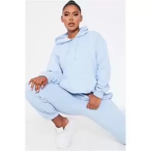 I Saw It First Pastel Blue Ultimate Oversized Hoodie - Blue