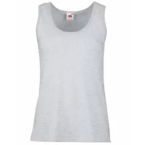 Fruit Of The Loom Ladies/Womens Lady-Fit Valueweight Vest (M) (Heather Grey)