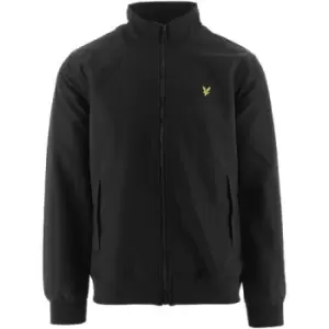 Lyle and Scott Jet Black Mesh Backed Funnel Neck Jacket