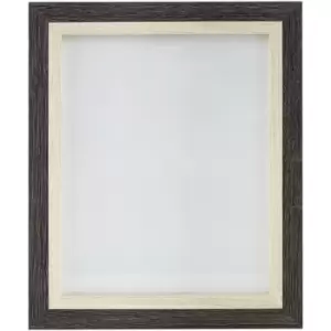 Premier Housewares - Two-Toned Photo Frame / Frames Bevelled Design Picture Frames For Wall Contemporary Rectangular Photo Frames For Bedroom /