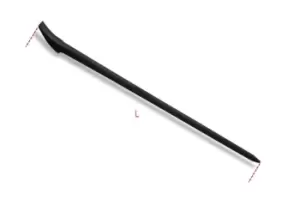 Beta Tools 1704C Crow Bar with Closed / Pointed Ends 1400mm 017040212