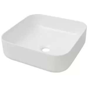 VidaXL Basin Square Ceramic - White