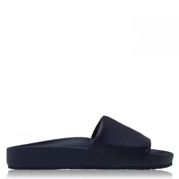 Polo Ralph Lauren Cayson Sliders - Navy/Gold