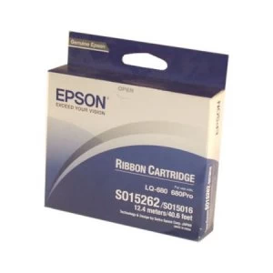 Epson S015262 Black Original Fabric Ribbon