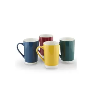 Set of 4 Jewel Latte Mugs