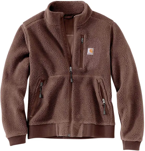 Carhartt Fleece Ladies Jacket, brown, Size S for Women