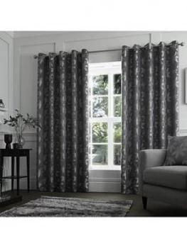 Curtina Romolo Eyelet Curtains 90X72