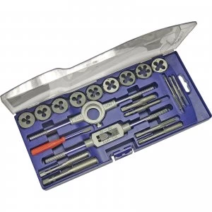 Faithfull 21 Piece Carbon Steel Tap and Die Set Metric