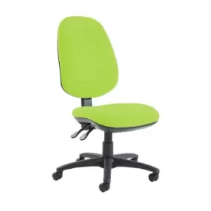 Dams MTO Jota Extra High Back Operator Chair with No Arms - Belize Red