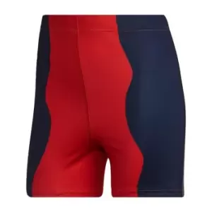 adidas Marimekko Run Icons Bike Shorts Womens - Lush Red