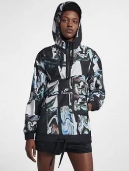 Nike Sportswear Marble Jacket Black Size XS Women