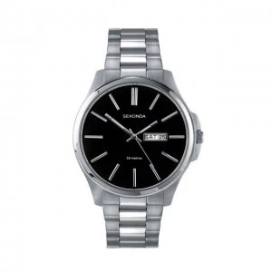 Sekonda Black And Silver Watch - 3381