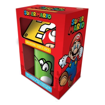 Super Mario - Yoshi Mug, Coaster and Keychain Set