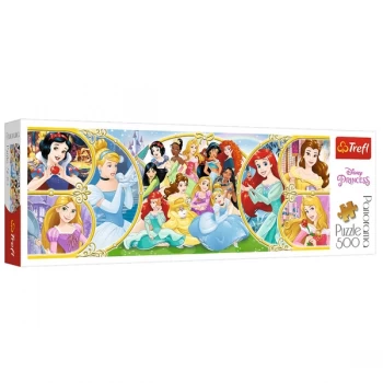 Panorama Disney Princess Jigsaw Puzzle - 500 Pieces