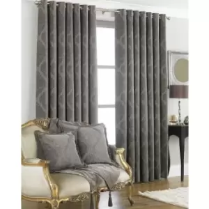 Riva Home Winchester Ringtop Curtains (90x90 (229x229cm)) (Mocha) - Mocha