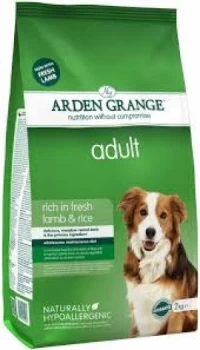 Arden Grange Adult Lamb and Rice Dog Food 12kg