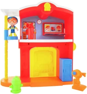 Blippi Firehouse Playset