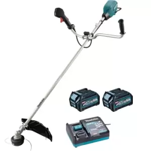 Makita UR006G 40v Max XGT Cordless Brushless Brush Cutter 430mm 2 x 2.5ah Li-ion Charger