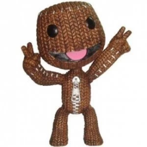 Little Big Planet Sackboy Peace Sign 6" Figure