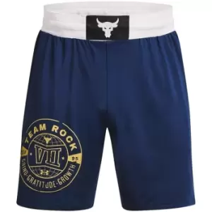 Under Armour Project Rock Boxing Shorts - Blue