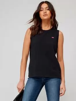 Levis Dara Tank Top - Black, Size XS, Women