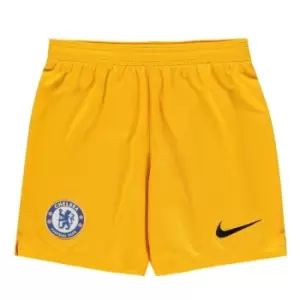 Nike Chelsea FC Goalkeeper Shorts Junior Boys - Yellow