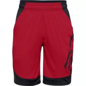 Under Armour Curry Basketball Shorts Junior Boys - Red