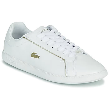 Lacoste GRADUATE 0721 1 SFA womens Shoes Trainers in White,5