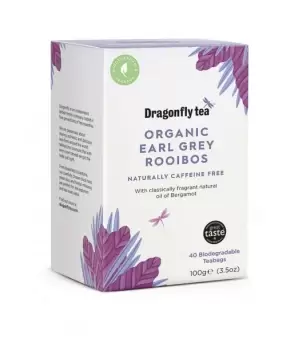 Dragonfly Tea Org Earl Grey Rooibos 40bag