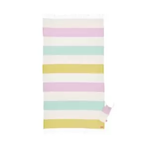 Joules Summer Stripe Turkish Towel, Multi