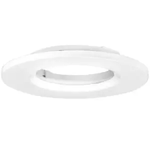 Aurora Twist & lock bezel for M10DOB & I10 Fire Rated Downlights - Satin Nickel - AU-BZ600SN