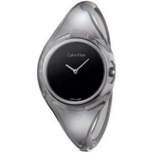 Calvin Klein Ladies Pure Stainless Steel Watch - K4W2MXP1