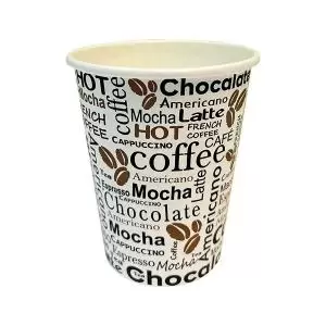 Cup 8oz 25cl Hot Drink Pattern Pack of 50 NU903003 NC58480