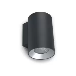 Leds-C4 Cosmos - LED Outdoor Medium Wall Light Urban Grey IP55