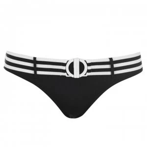 Seafolly Belted Bikini Briefs - Black