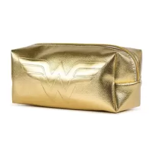 Wonder Woman Pencil Case Golden Shimmer