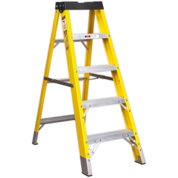 Sealey Trade Fibreglass Step Ladder 4