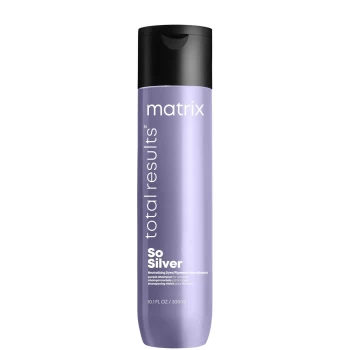 Matrix Total Results So Silver Purple Toning Shampoo for Blonde, Silver & Grey Hair 300ml