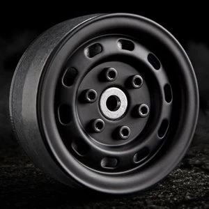 Gmade 1.9 Sr02 Beadlock Wheels (Matt Black) (2)