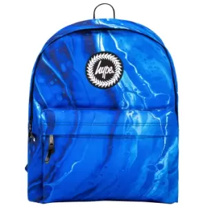 Hype Tonal Out Of Space Marble Backpack (One Size) (Blue/White)