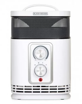 Black + Decker 1.5kW 360 Fan Heater