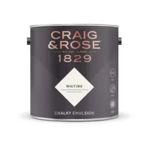 Craig & Rose Chalky Emulsion Whiting - 2.5L