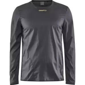 Craft Mens Pro Hypervent Windproof Top (M) (Granite)