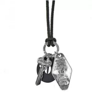 Mens Icon Brand Base metal Motel 208 Necklace