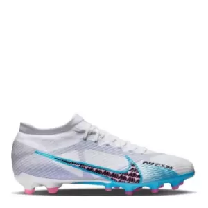 Nike Zoom Mercurial Vapor 15 Pro AG-Pro Artificial-Grass Soccer Cleats - White