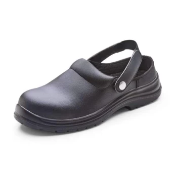 Micro Fibre Slipper Black - Size 7