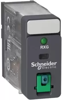 Schneider Electric, 24V dc Coil Non-Latching Relay SPDT, 10A Switching Current Plug In, RXG12BD