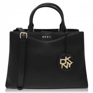 DKNY Dayna Satchel Handbag - Black/Gold BGD