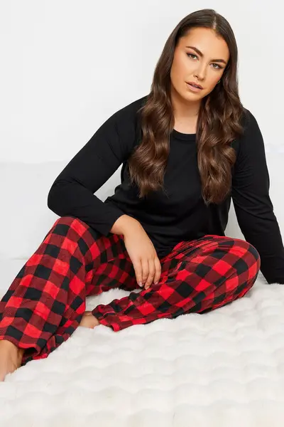 Tartan Print Pyjama Bottoms