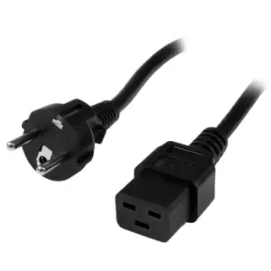 StarTech.com 2m (6ft) Computer Power Cord, 16AWG, EU Schuko to...